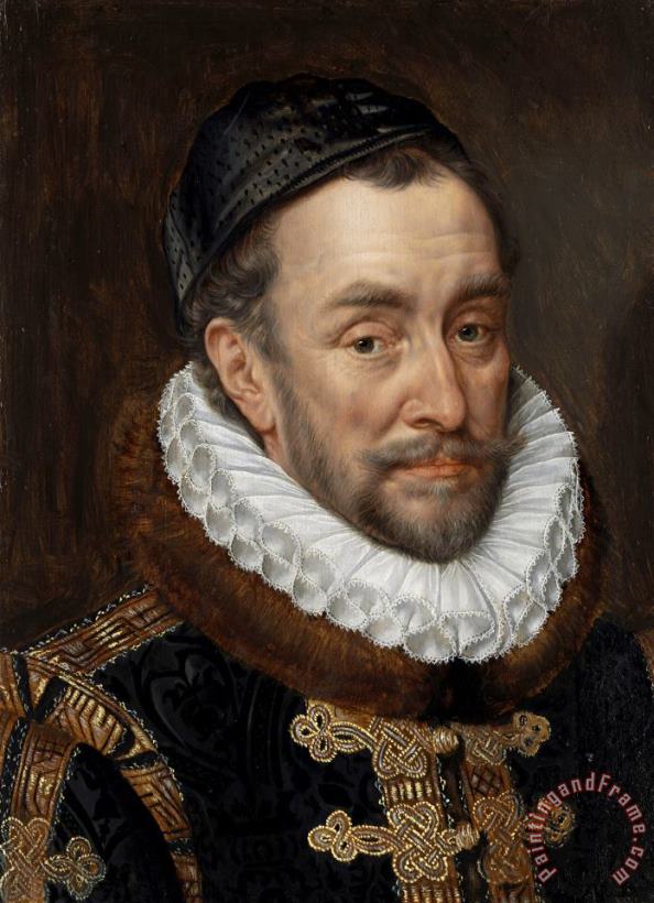 Adriaen Thomasz. Key William I, Prince of Oranje Art Print