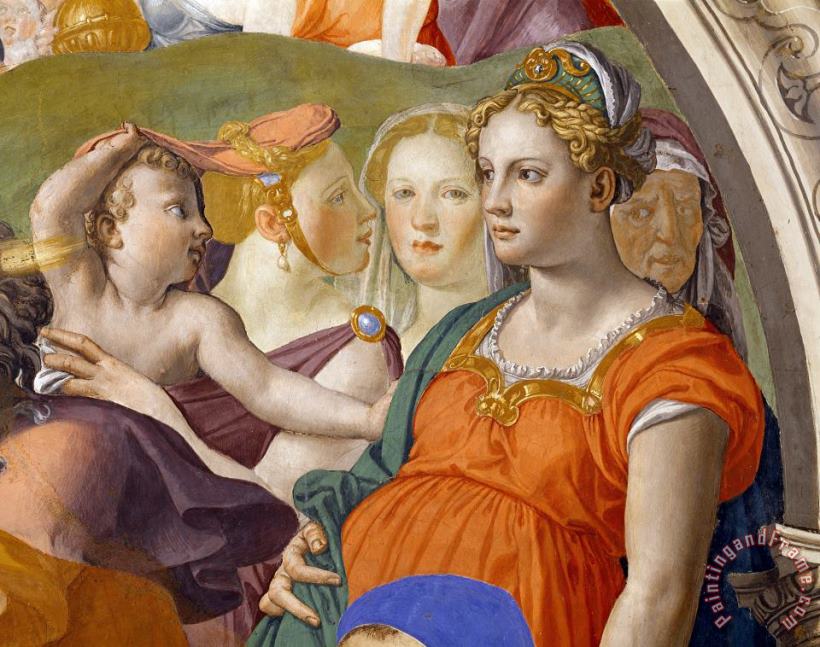 Agnolo Bronzino The Crossing of The Red Sea Art Print
