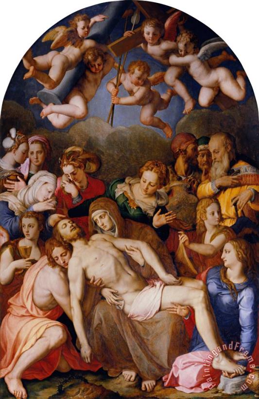 Agnolo Bronzino The Deposition of Christ Art Painting