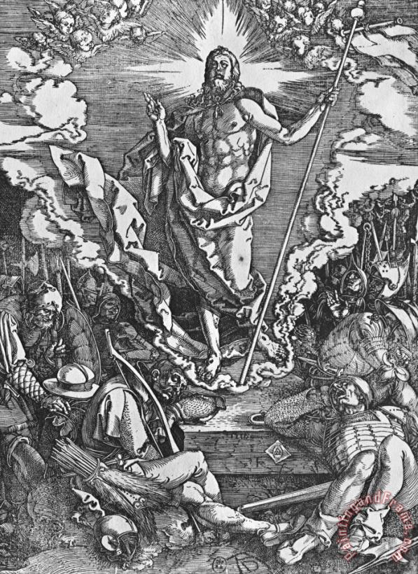 Albrecht Duerer Resurrection Art Print
