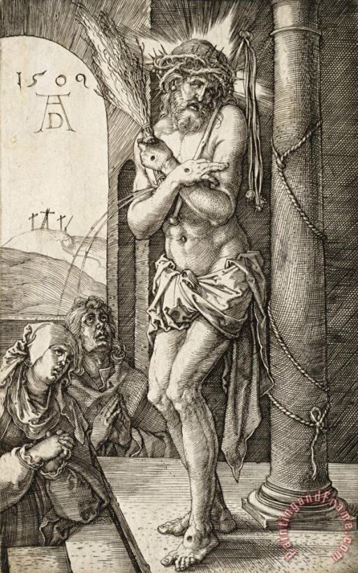 Man of Sorrows painting - Albrecht Durer Man of Sorrows Art Print