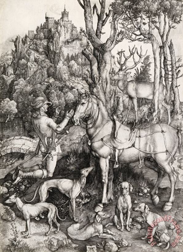 Albrecht Durer St Eustace Art Print
