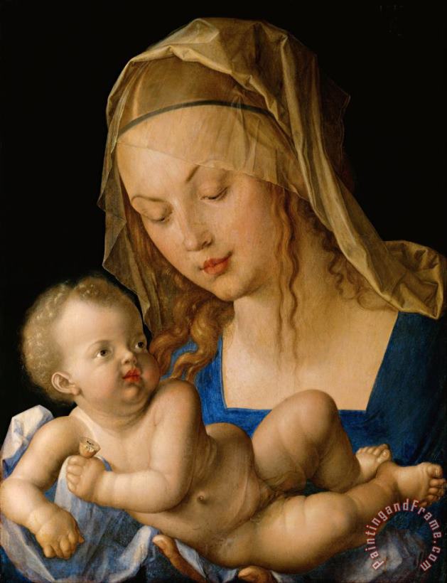 Albrecht Durer Virgin And Child with a Pear Art Print