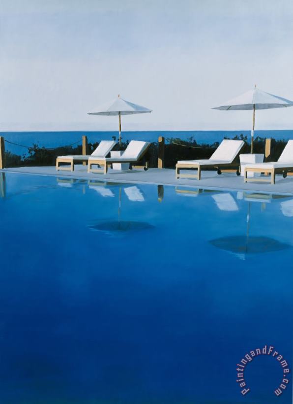 Alessandro Raho L.a. Swimming Pool Art Print