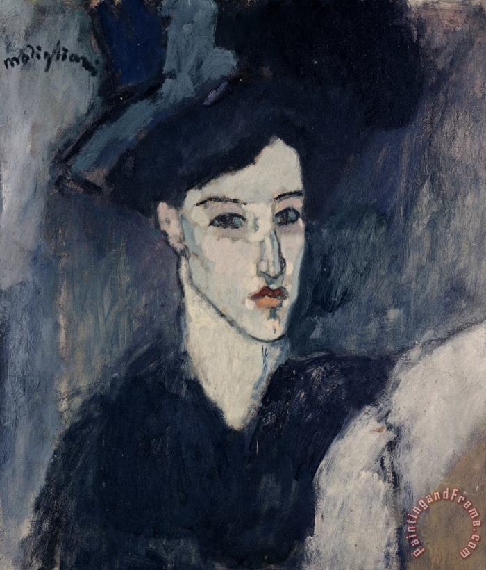 Amedeo Modigliani The Jewess Art Painting