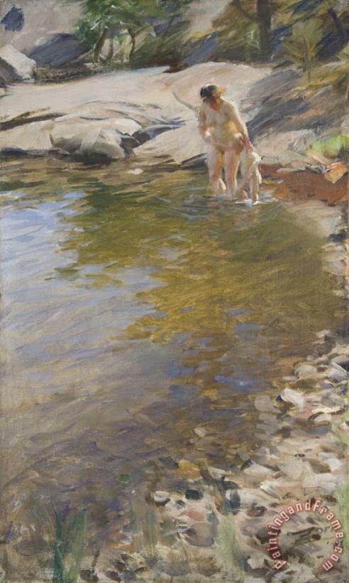 The Morning Toilet painting - Anders Zorn The Morning Toilet Art Print