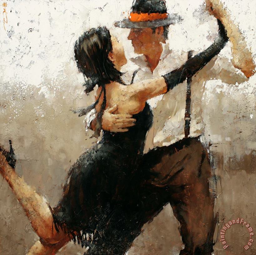 Andre Kohn In The Hands of Passion Art Painting