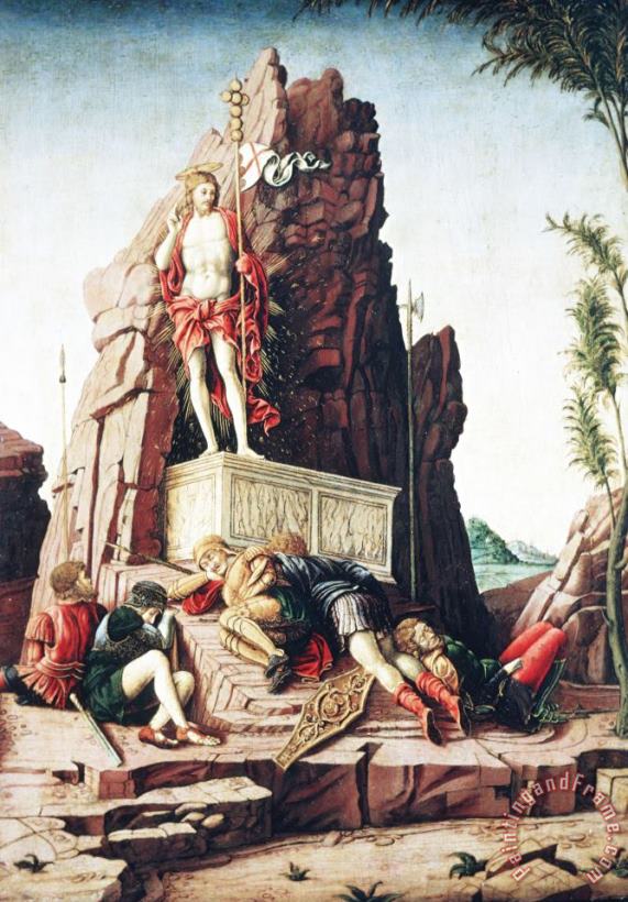 Andrea Mantegna The Resurrection Art Painting