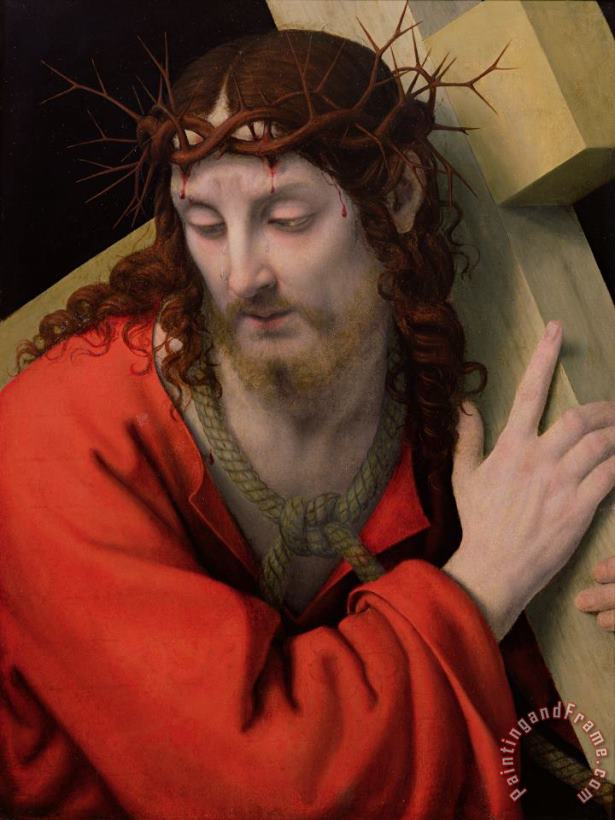 Andrea Solario Christ Carrying the Cross Art Print