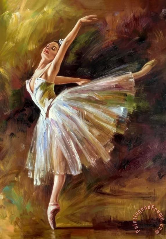 Andrew Atroshenko Ballet painting - Ballet print for sale