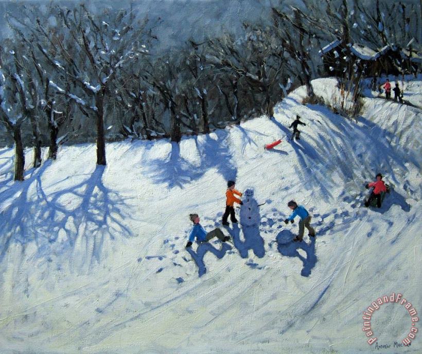 Andrew Macara The Snowman Art Painting