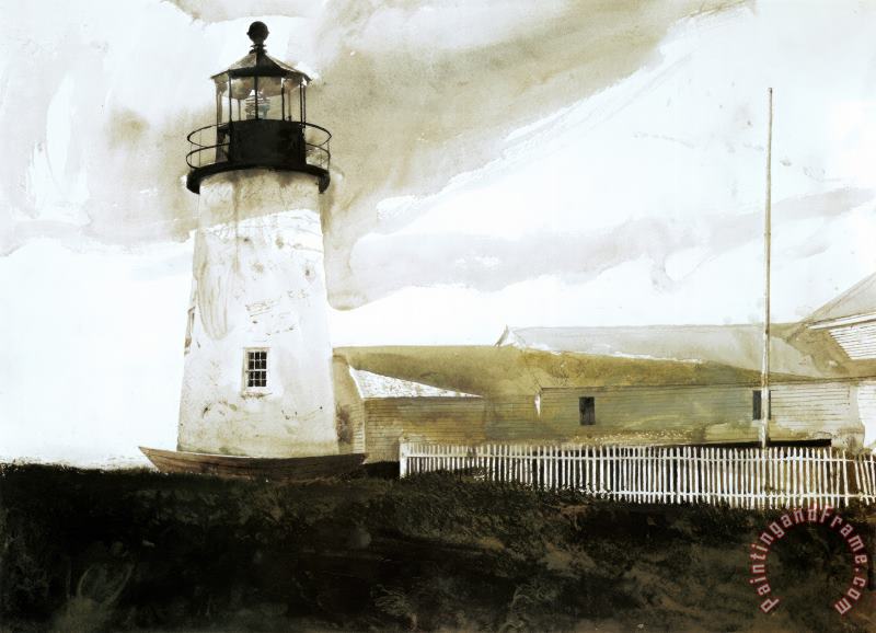andrew wyeth Easterly Art Painting