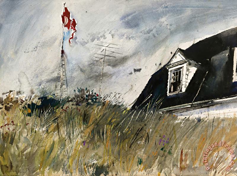 andrew wyeth Marshall Point 1947 Art Painting