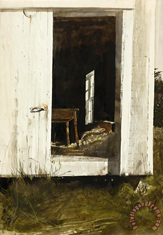 andrew wyeth The New Table 1964 Art Print