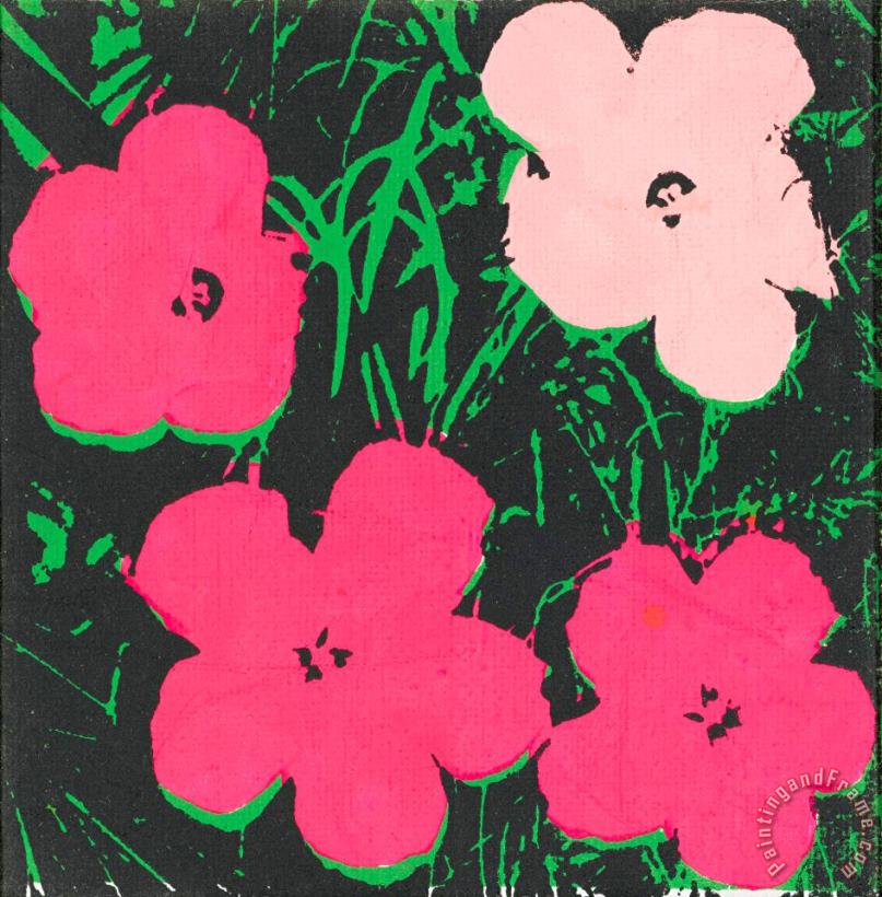 Andy Warhol Flowers Art Print