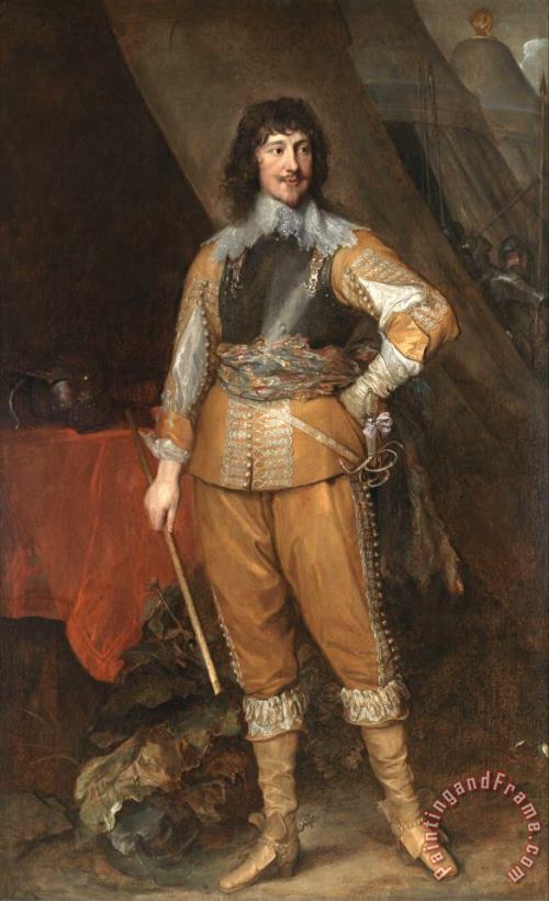 Anthonie Van Dyck Mountjoy Blount, Earl of Newport Art Painting