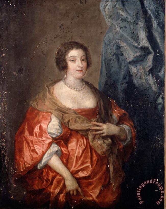 Anthonie Van Dyck Portrait of a Lady Art Print