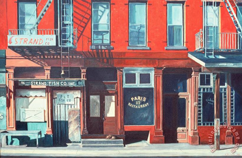 South Street painting - Anthony Butera South Street Art Print