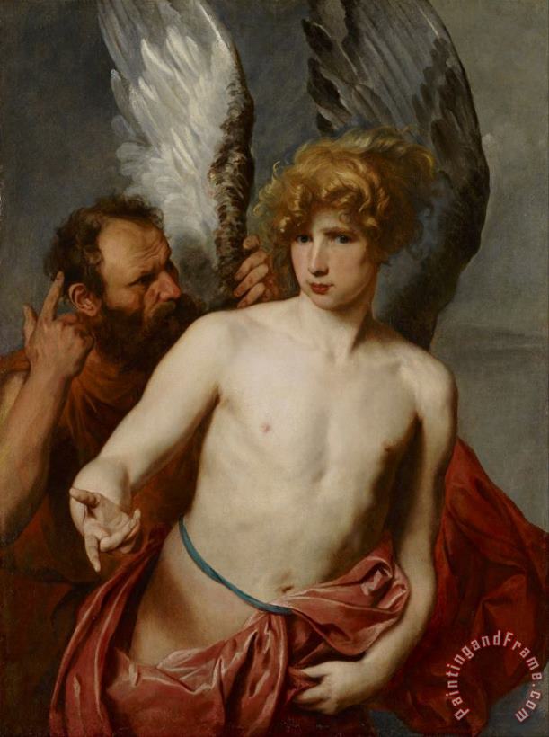 Anthony van Dyck Daedalus And Icarus Art Painting