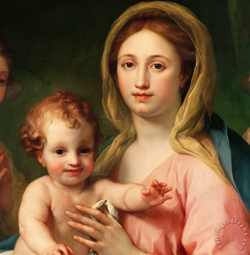 Anton Raphael Mengs Madonna and Child painting - Madonna and Child