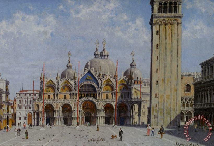 Antonietta Brandeis Palazzo Labia Venice Art Painting