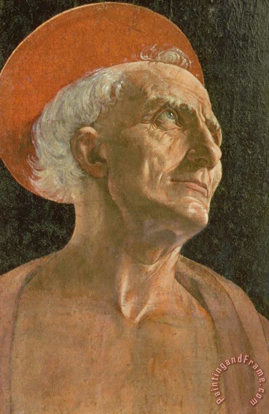 St. Jerome painting - Antonio Pollaiuolo St. Jerome Art Print