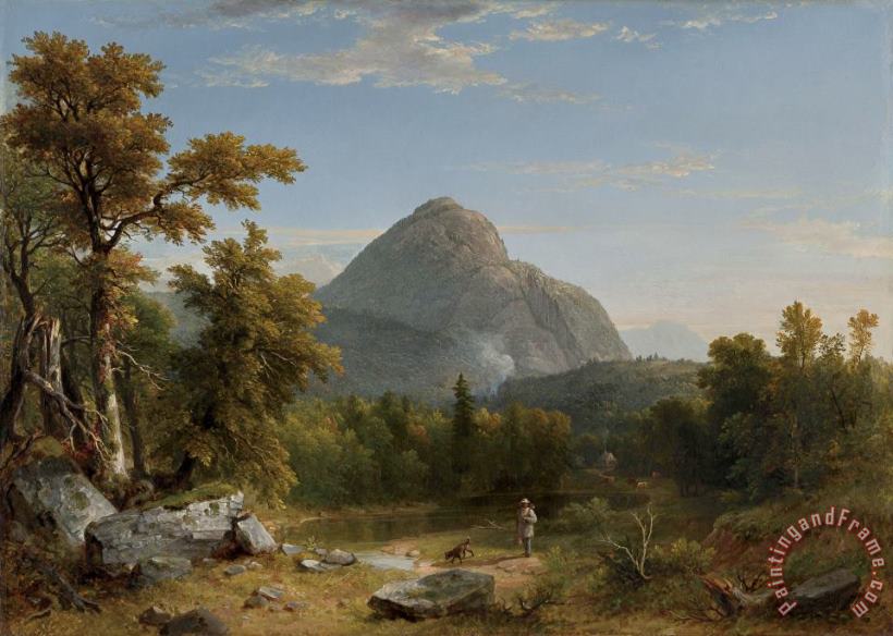 Asher Brown Durand Landscape, Haystack Mountain, Vermont Art Print