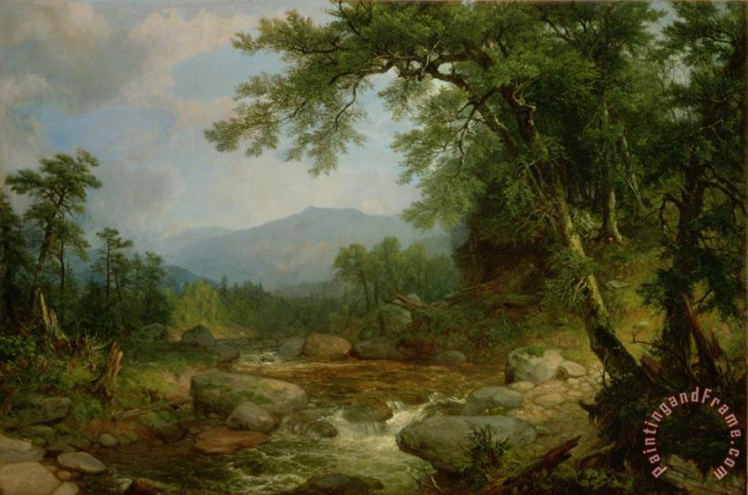 Asher Brown Durand Monument Mountain - Berkshires Art Painting