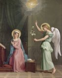 Auguste Pichon - The Annunciation painting