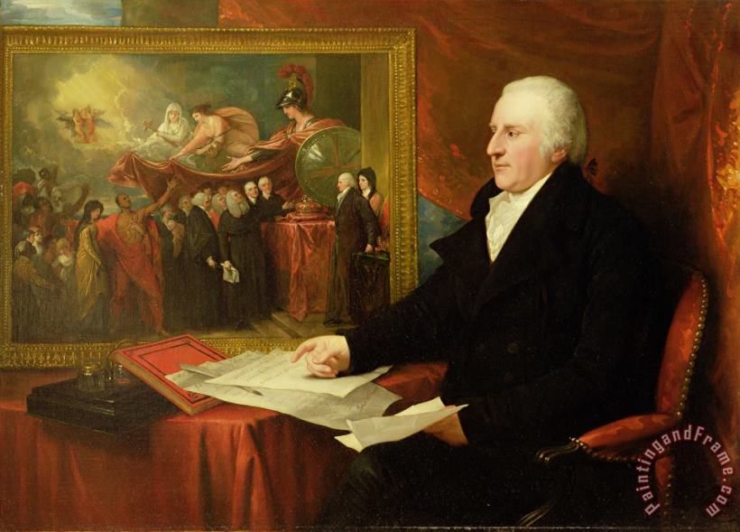 Benjamin West John Eardley Wilmot Art Painting
