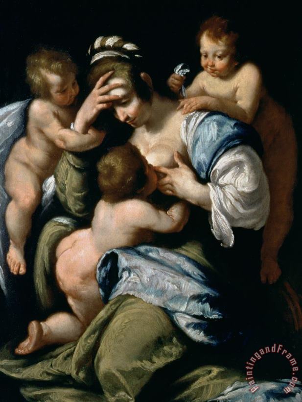 Bernardo Strozzi Charity Art Painting