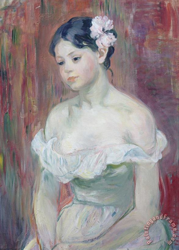 Berthe Morisot A Young Girl Art Painting