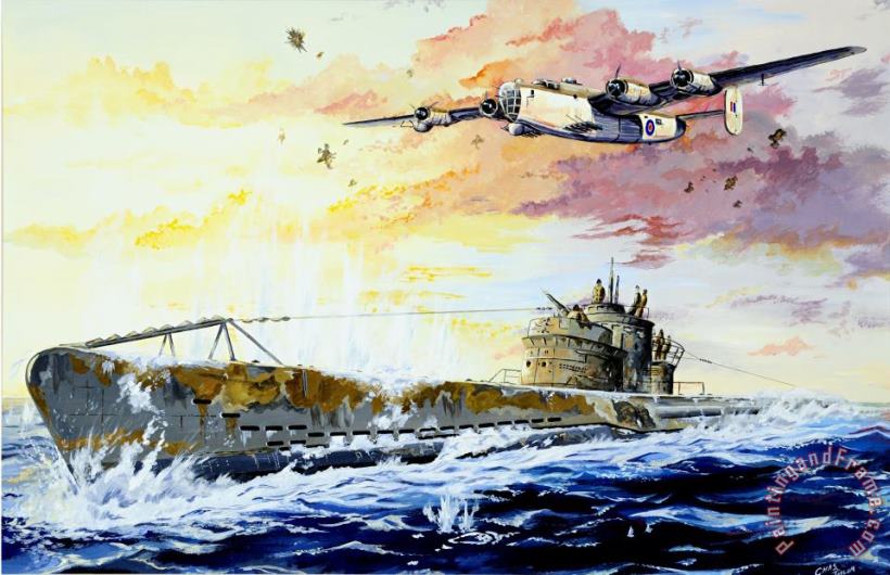 Charles Taylor Defending the Coast Art Painting