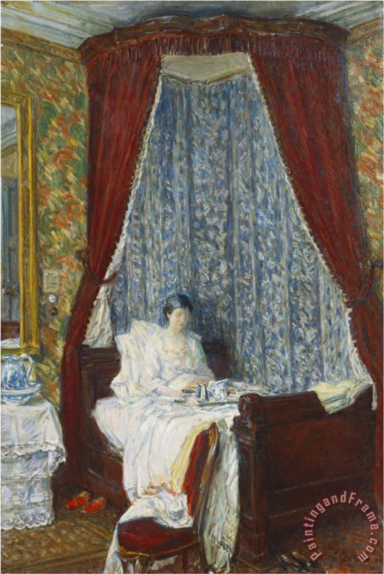 Childe Hassam The French Breakfast Art Painting