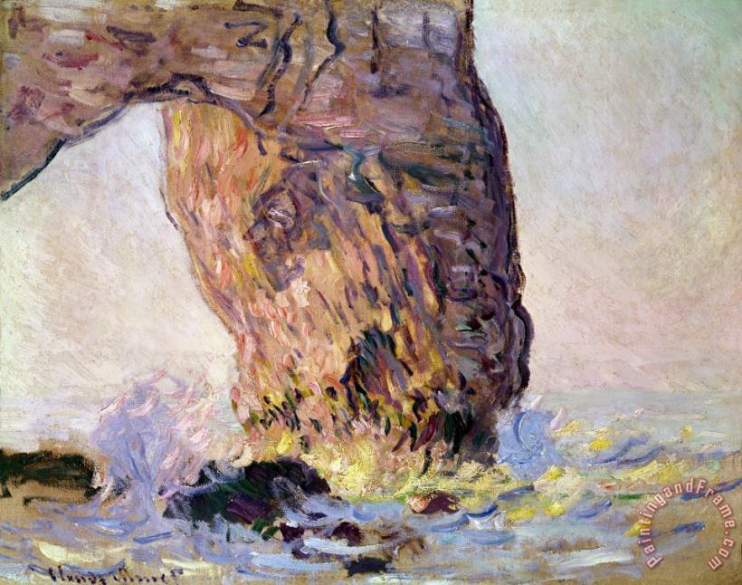Claude Monet La Manneporte Art Painting