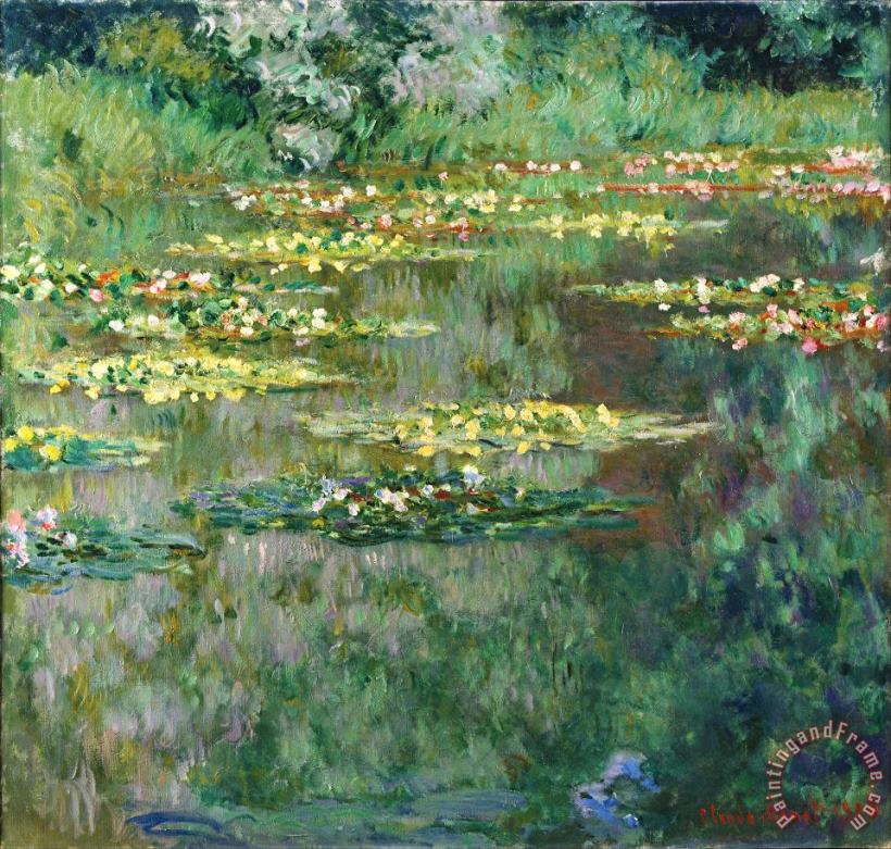 Claude Monet Le Bassin Des Nympheas Art Print