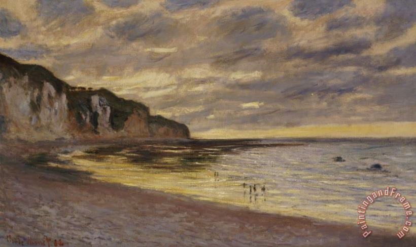 Claude Monet Pointe De Lailly Art Painting