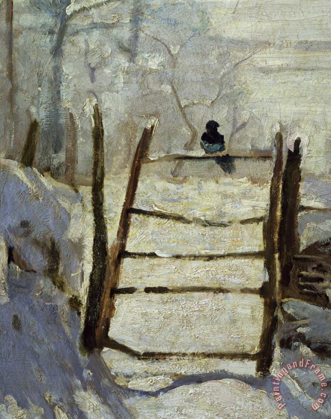 Claude Monet The Magpie Art Print