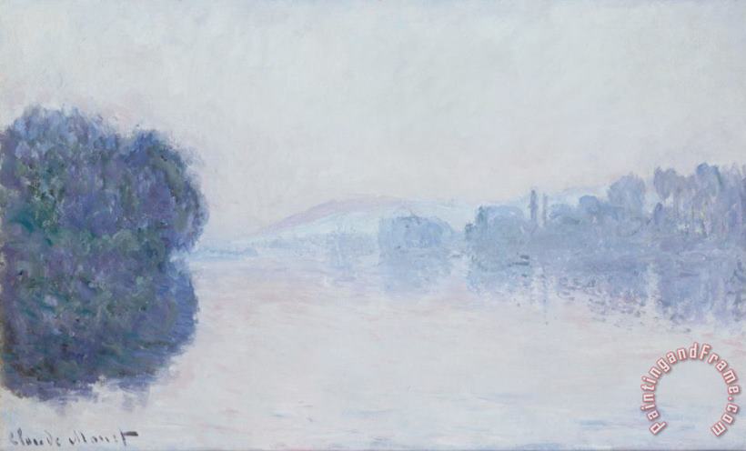 Claude Monet The Seine near Vernon Art Print
