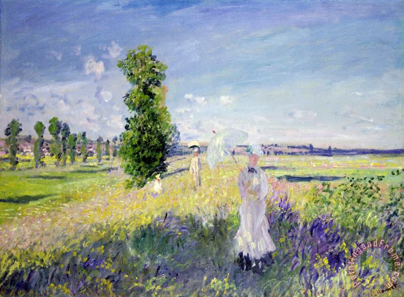 Claude Monet The Walk Art Print