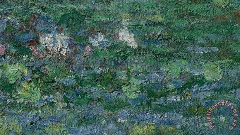 Claude Monet The Waterlily Pond Green Harmony Art Painting