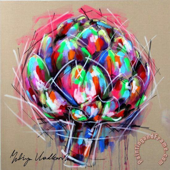 Abstract Bouquet painting - Collection Abstract Bouquet Art Print