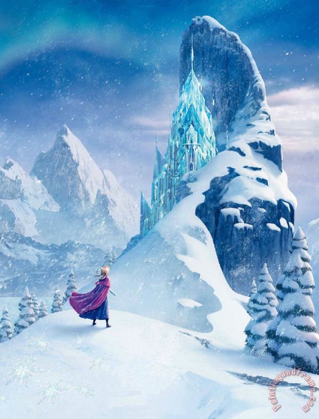 Film Frozen II painting - Collection Film Frozen II Art Print