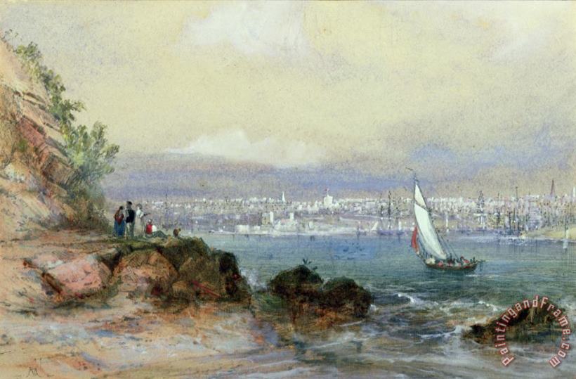 Conrad Martens View of Sydney Harbour Art Print