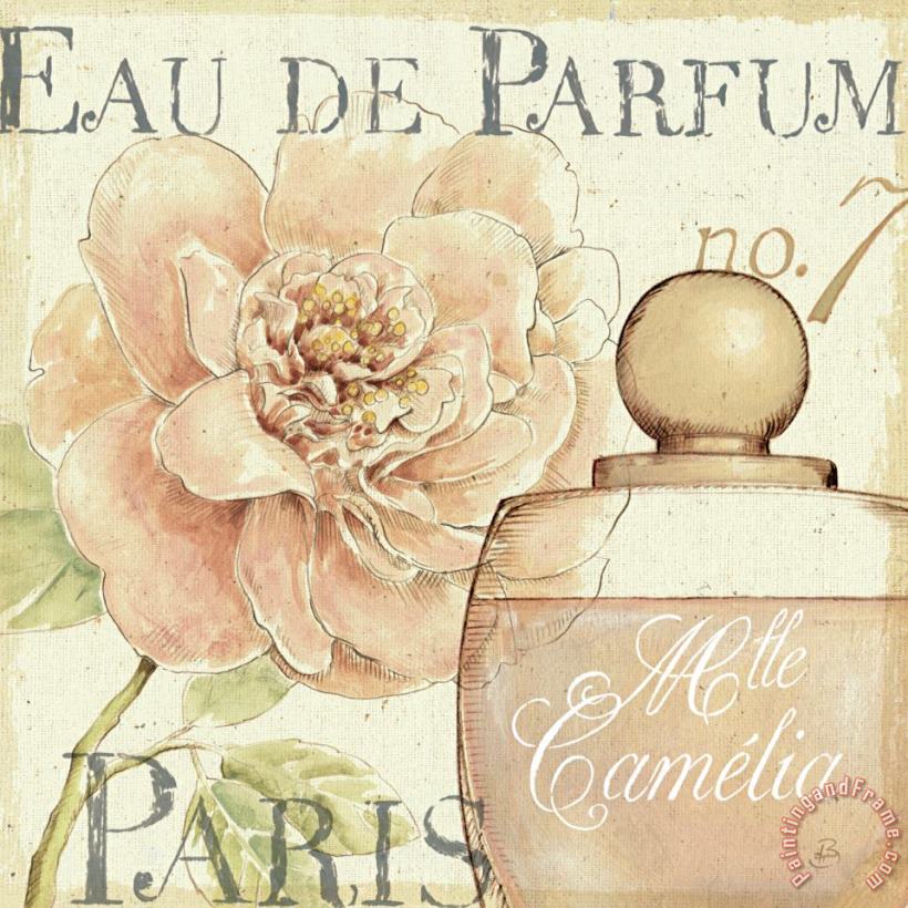 Daphne Brissonnet Fleurs And Parfum II Art Painting