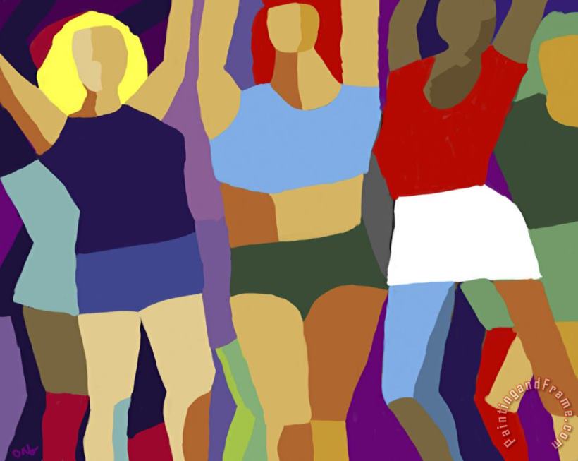 Diana Ong Stress Reducer painting Stress Reducer print for sale