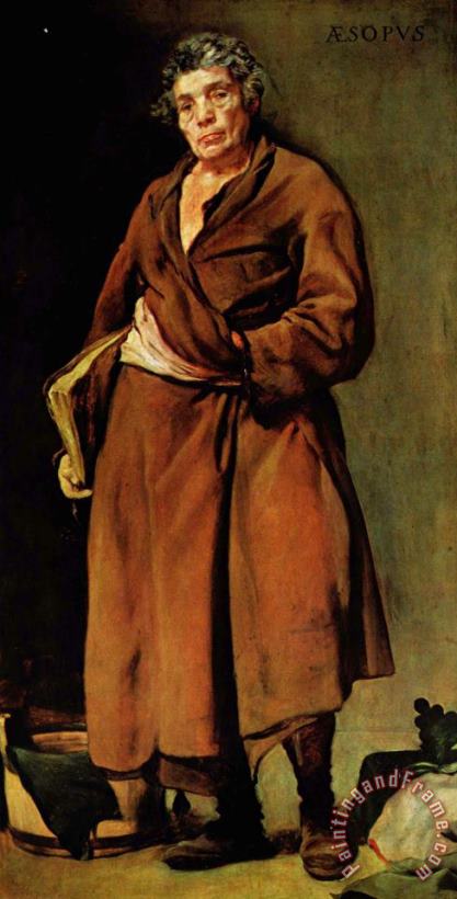 Diego Velazquez Aesop 1640 Art Painting