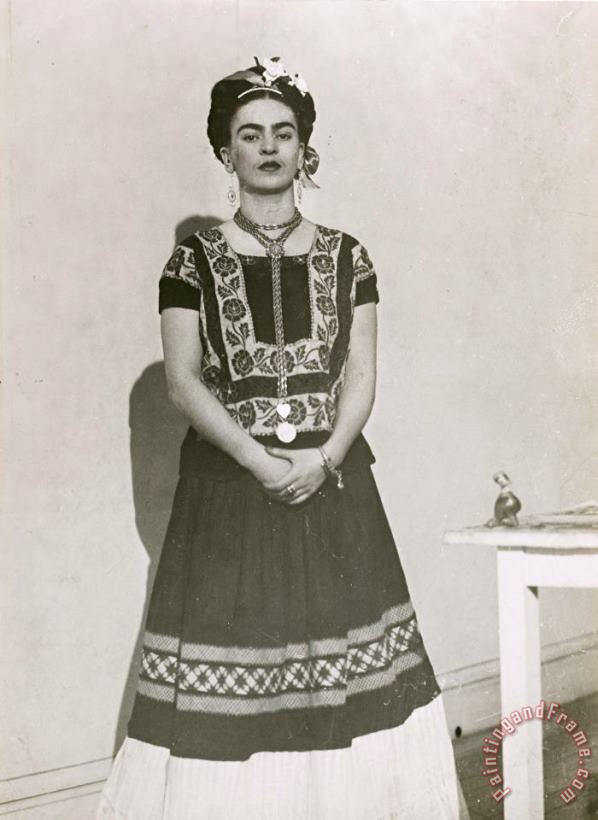 Dora Maar Portrait De Frida Kahlo Art Print