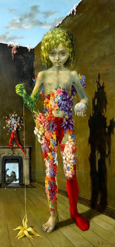 Dorothea Tanning The Magic Flower Game Art Painting