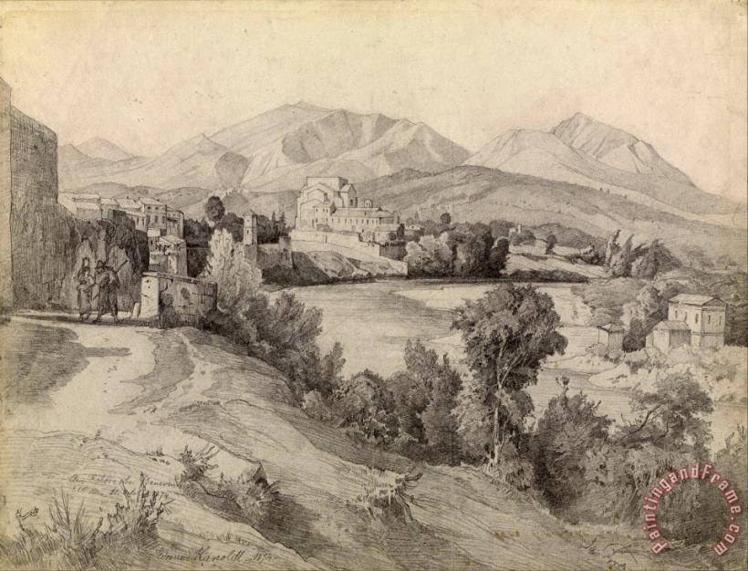Edmund Kanoldt View of Benevento Art Painting